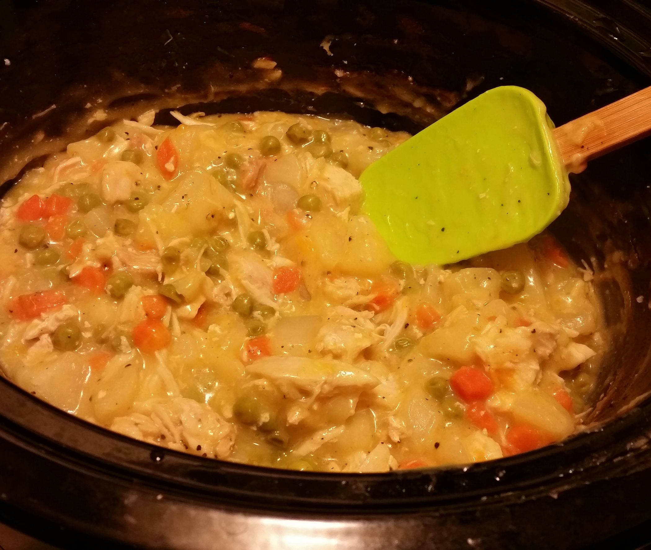 "Crock Pot" Chicken Pot Pie 4 Steps Instructables