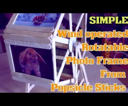 Wind Operated Rotary Photo Frame_ SIMPLE