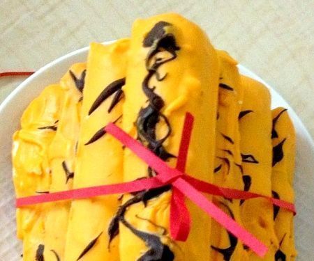 Chocolate Oatmeal Orange Bars