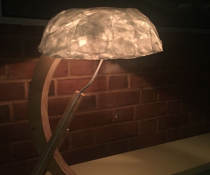 DIY Recycled Desk Lamp 