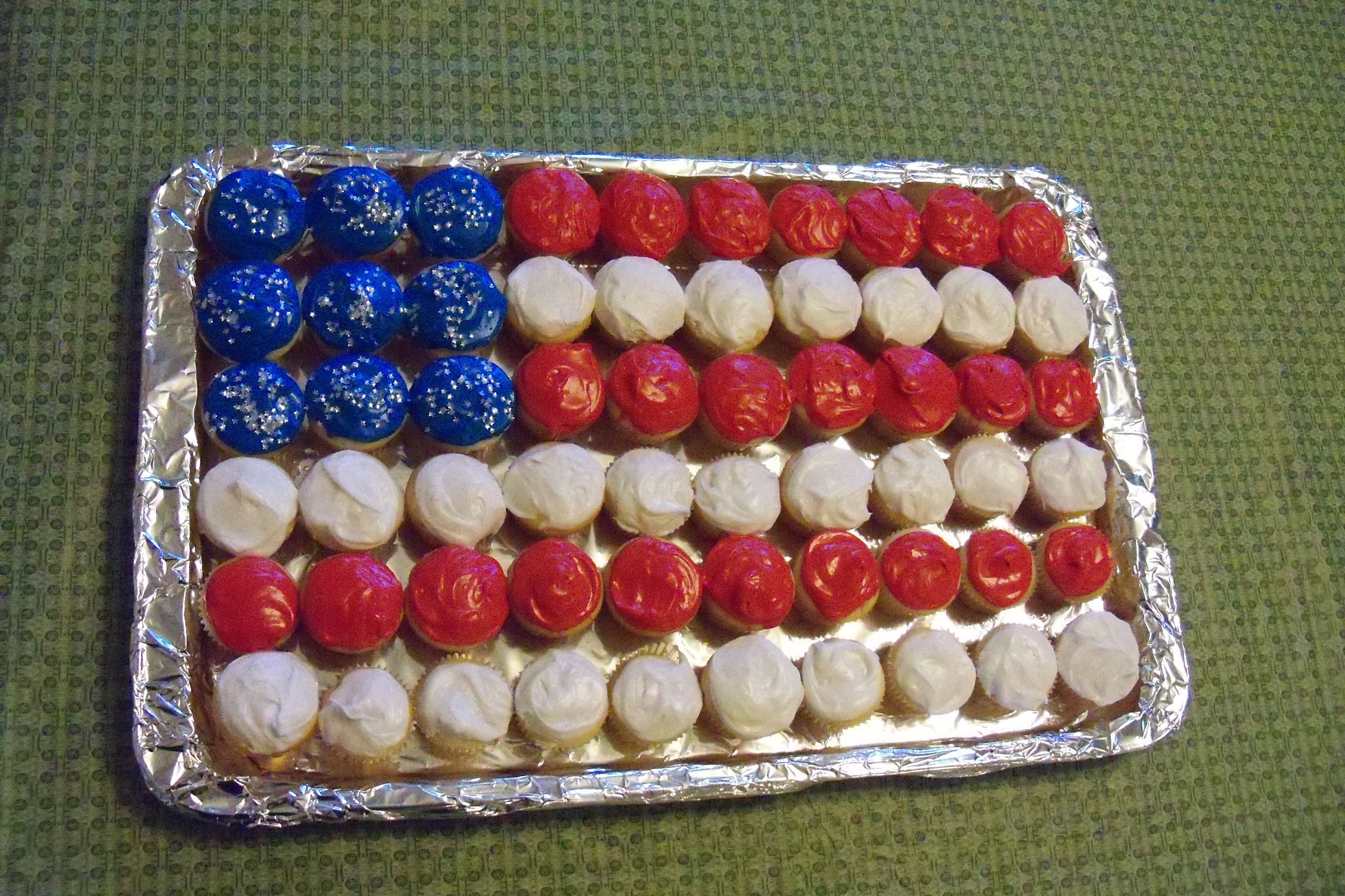 Cupcake Spangled Banner