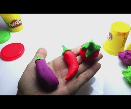        ♥ ♥ ♥ Play Doh Vegetables ♥ ♥ ♥