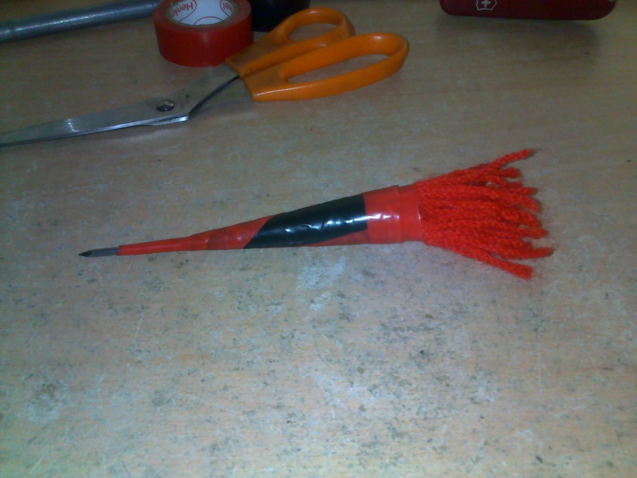 how to make a really cool blowgun dart
