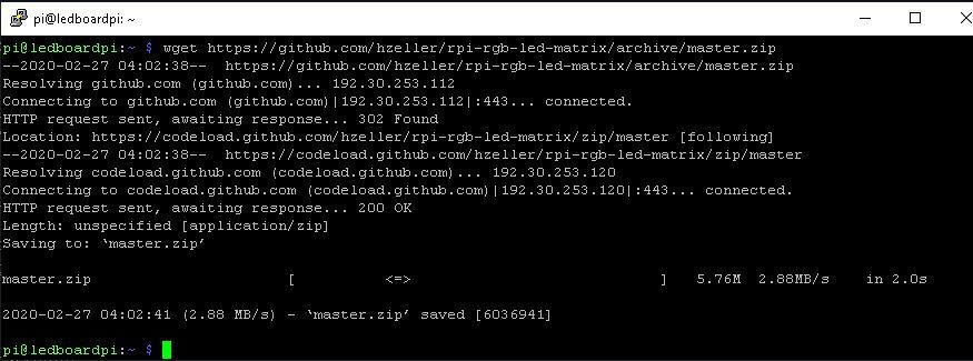 Download, Setup, and Running of RGB LED Panel Needed Libraries