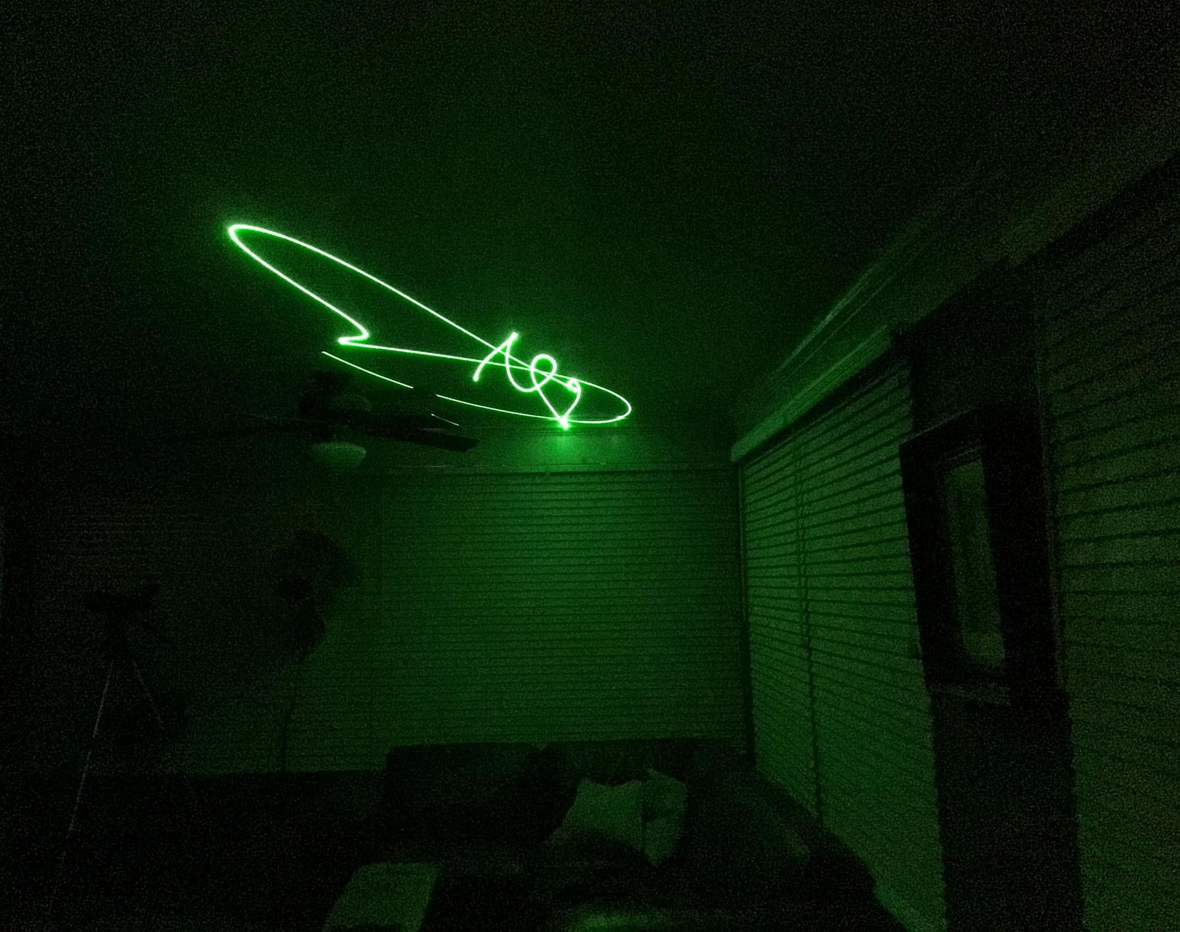 Laser Representation of Sound Waves and Their Vibrational Forms