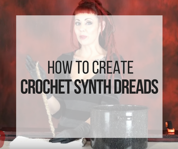How to Make Crochet Synth Dreads