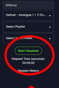Start Your Visualizer