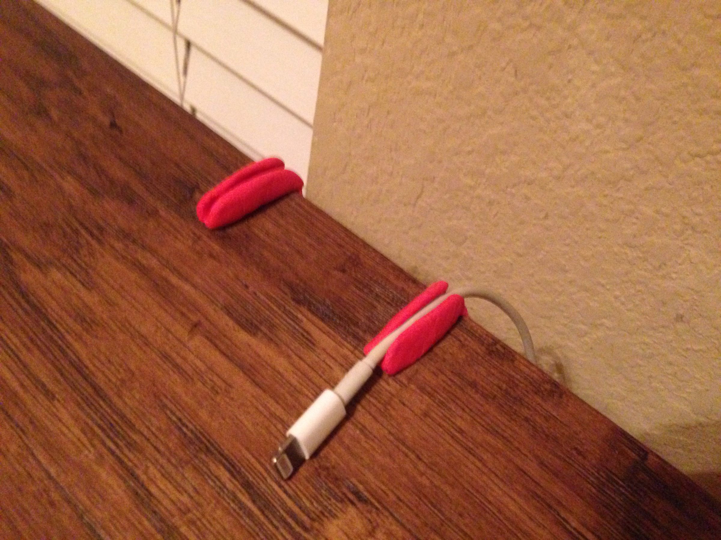 Sugru Phone Charger Holder