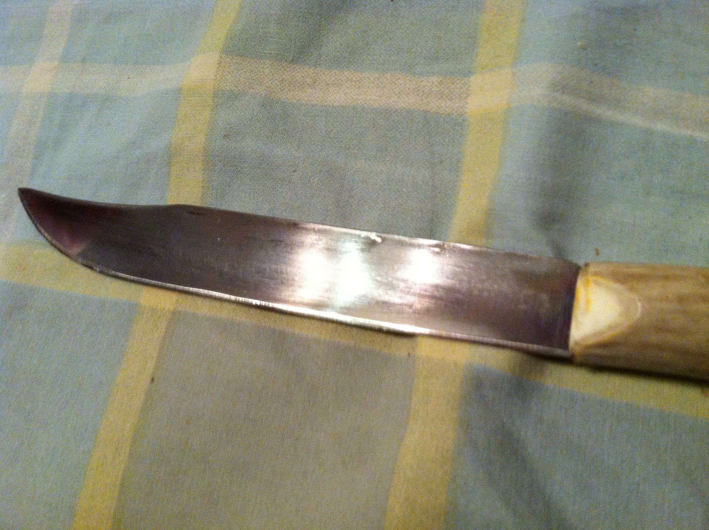 Knife From Sawzall Blade 5 Steps (with Pictures) Instructables