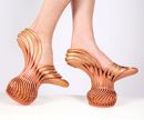 Spring heel shoes - 3D print