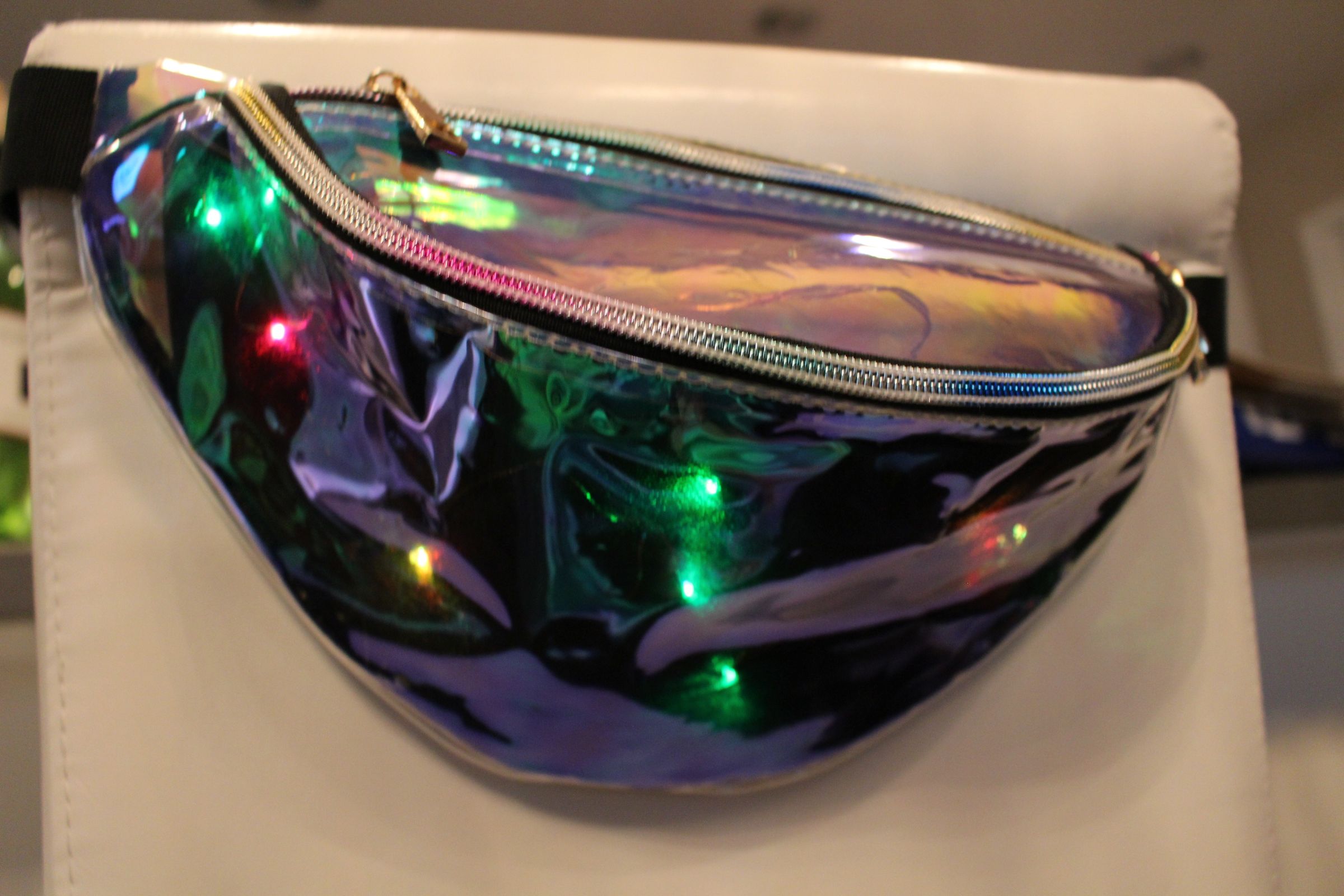 15 Minute Cosmic Light Up Fanny Pack Instructables