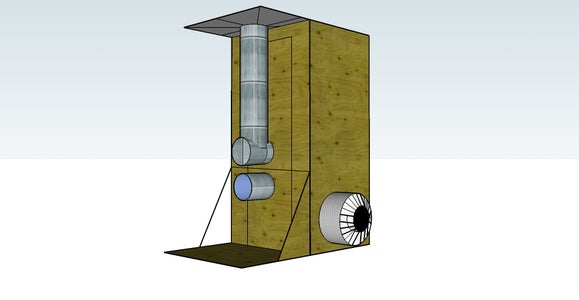 The Hotmail Heater, Prepper Bug Out Off the Grid Heat and Hot Water