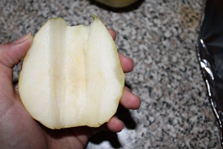 Pseudo-Cheese and Pear-Slicing