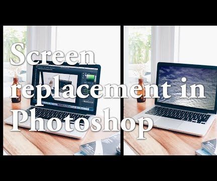 Screen Replacement in Photoshop