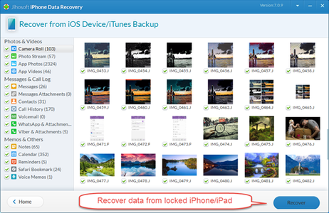 Recover Data From Locked IPhone/iPad