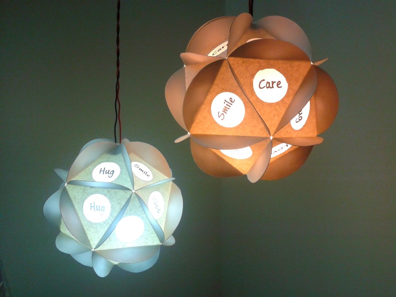 Easy, Cheap, Awesome Looking TLC Pendant Paper Lamp A.k.a Tender, Love
