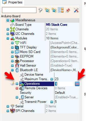 In Visuino Add & Set Components photo 2