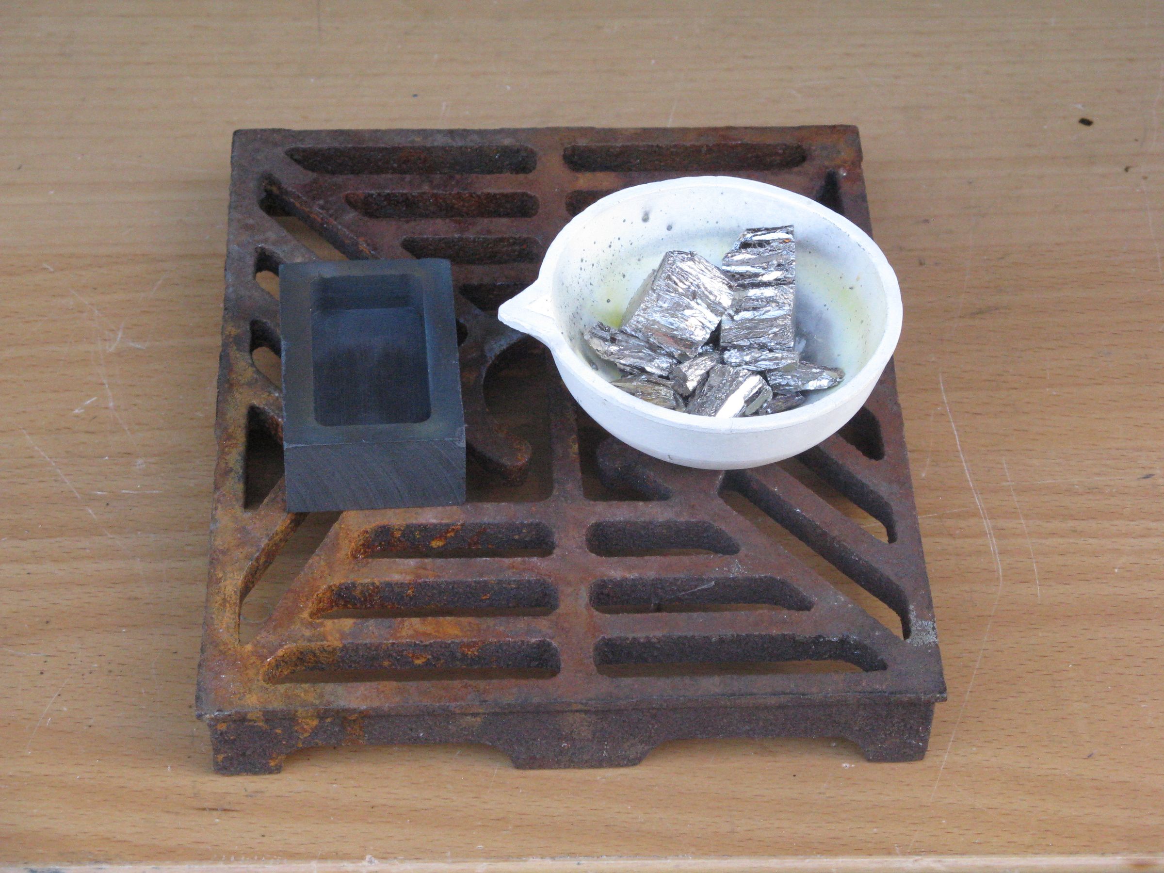 Molding Bismuth for a Levitator 13 Steps (with Pictures) Instructables