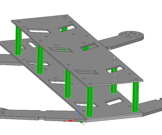 300 Size V Frame Quadcopter