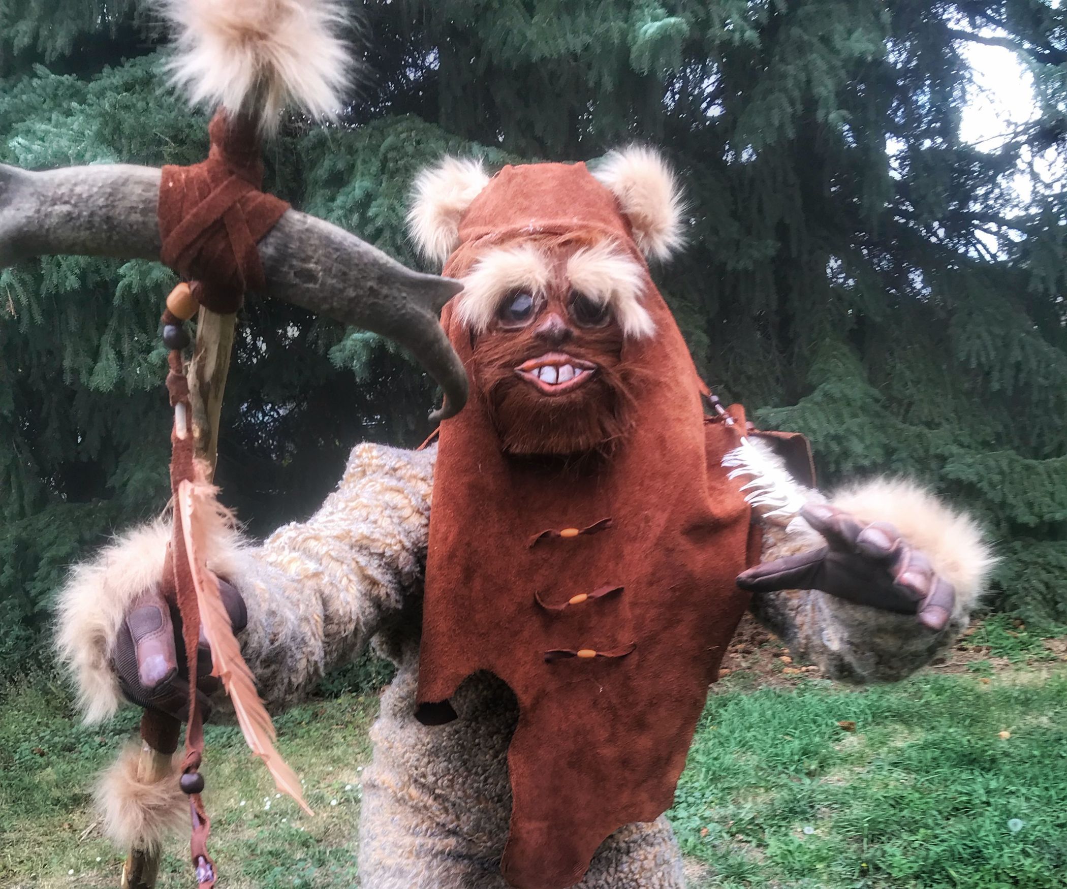 Adult Ewok Costume Wicket 5 Steps (with Pictures) Instructables