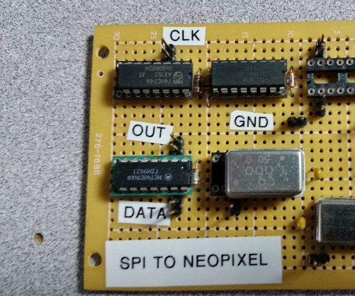 SPI to Neopixel Converter
