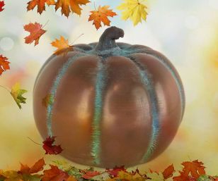 Copper Pumpkin in Proto-Pasta Copper Filament