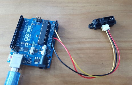 Sharp Sensor Tutorial With Arduino Uno - Learn to Measure Distance : 3 ...