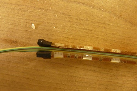 Attaching and Preparing the LED Strip