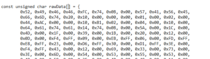 Prepare Raw Audio Data