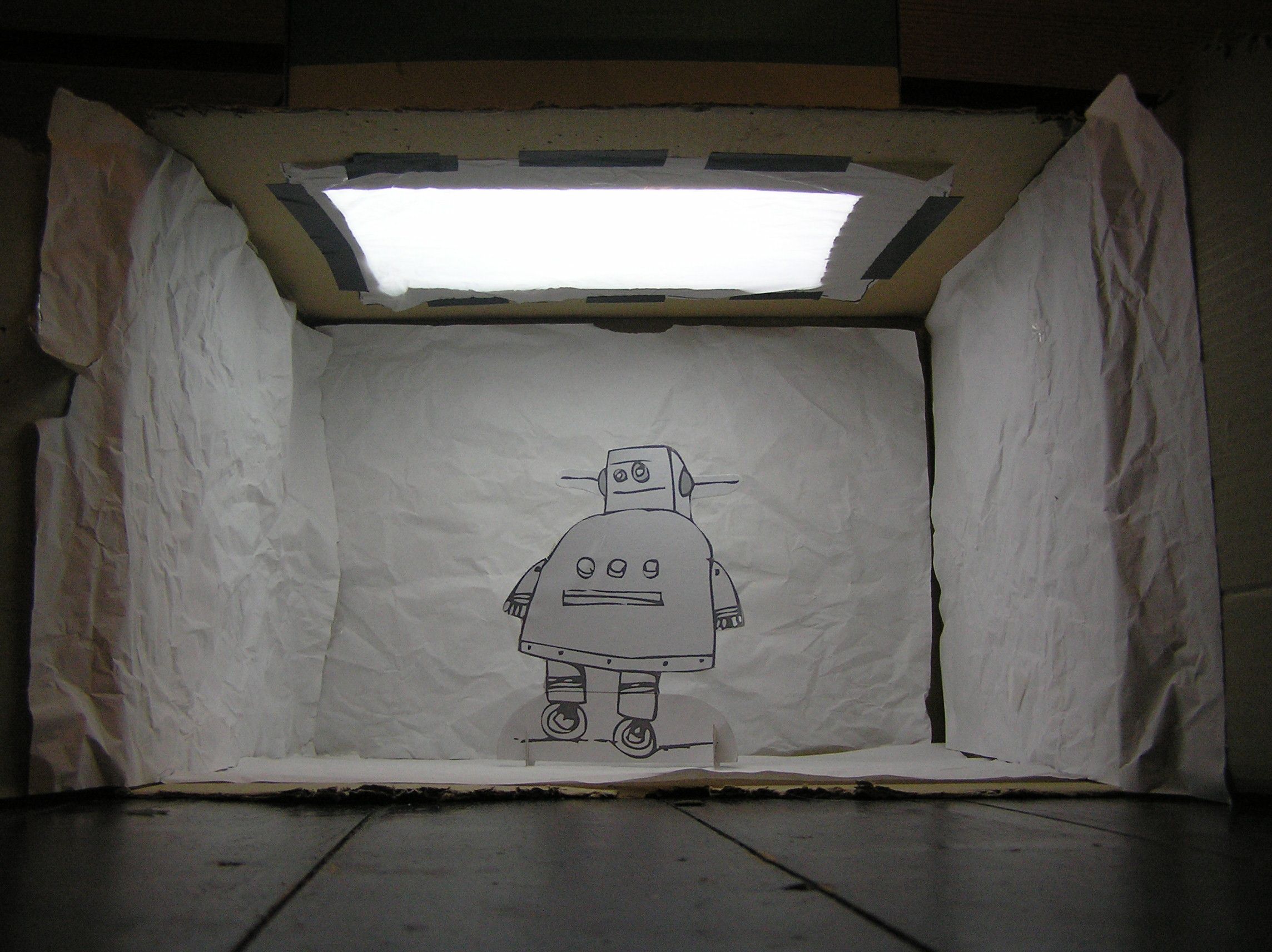 Self-Illuminating Photography Lightbox