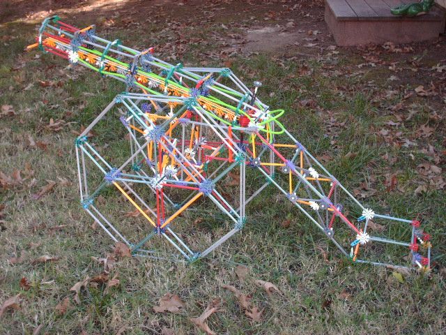 Life Size K'nex War Cannon