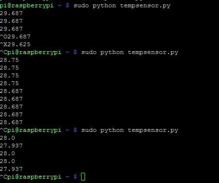 Read temperature with DS18B20 | Raspberry Pi 2