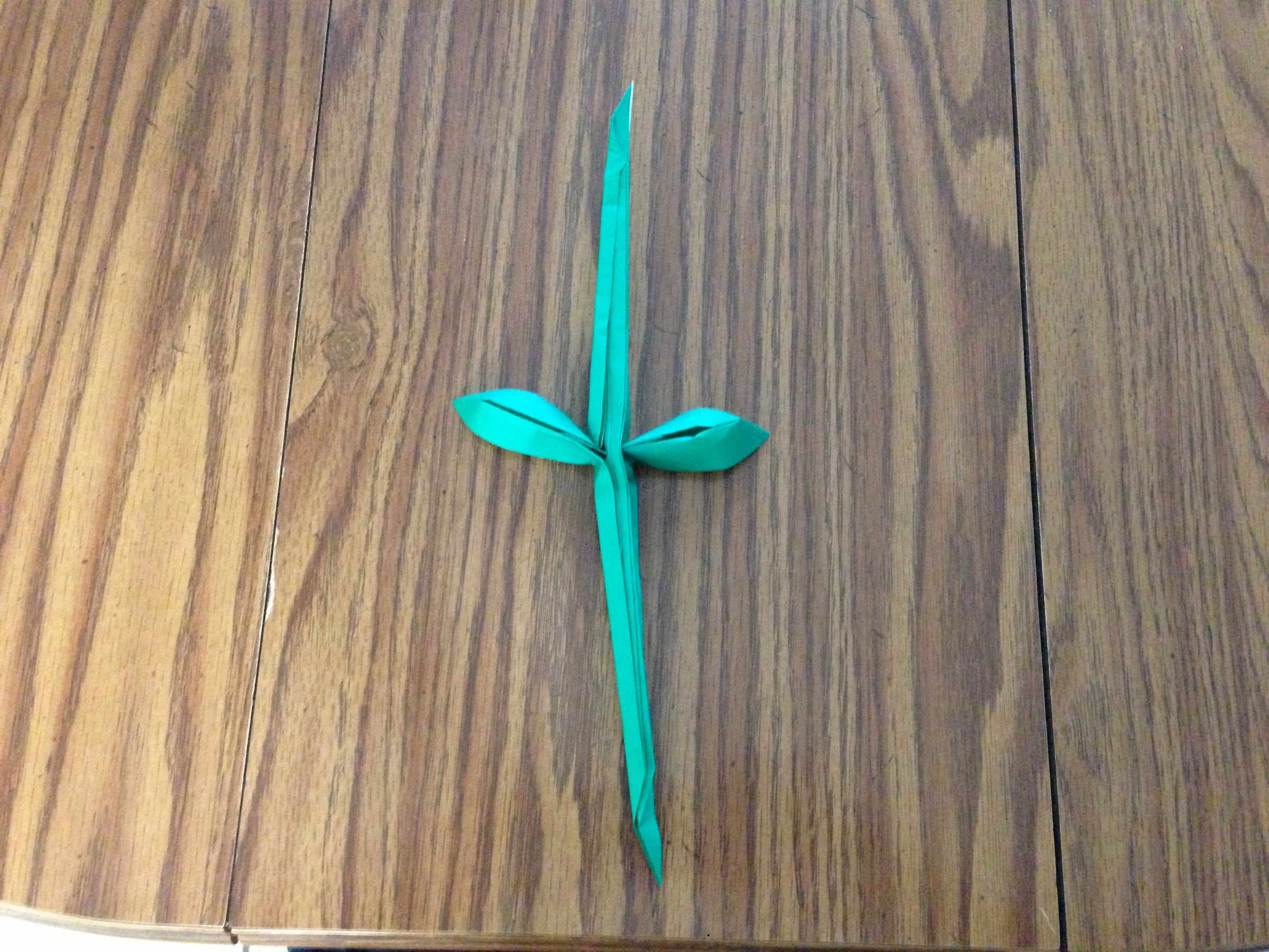Origami Flower Stem 10 Steps Instructables
