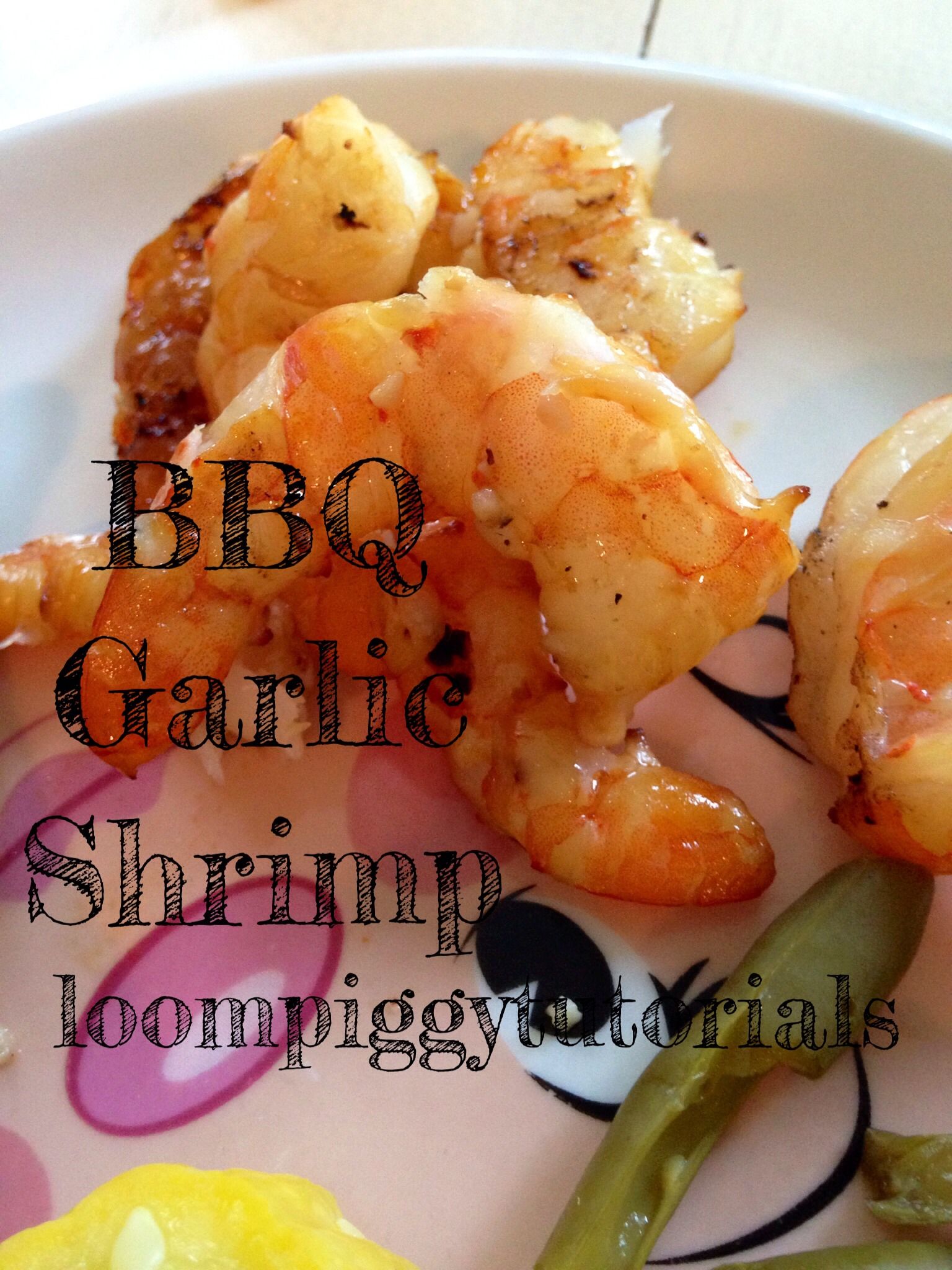 Barbecued Garlic Shrimp