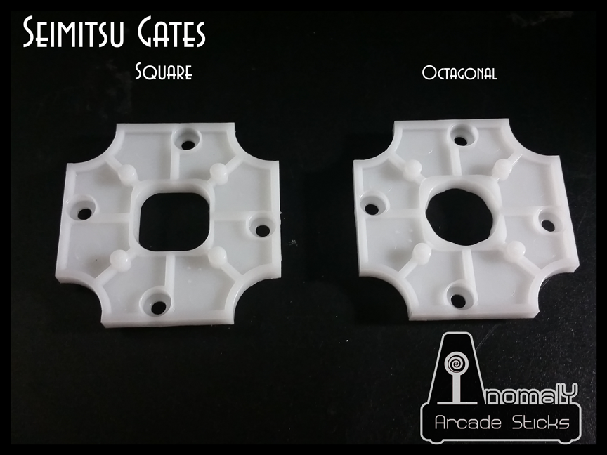 Joystick Restrictor Plate – Achteckig & Rund, Aus PVC, Für Arcade- & Konsolen-Joysticks