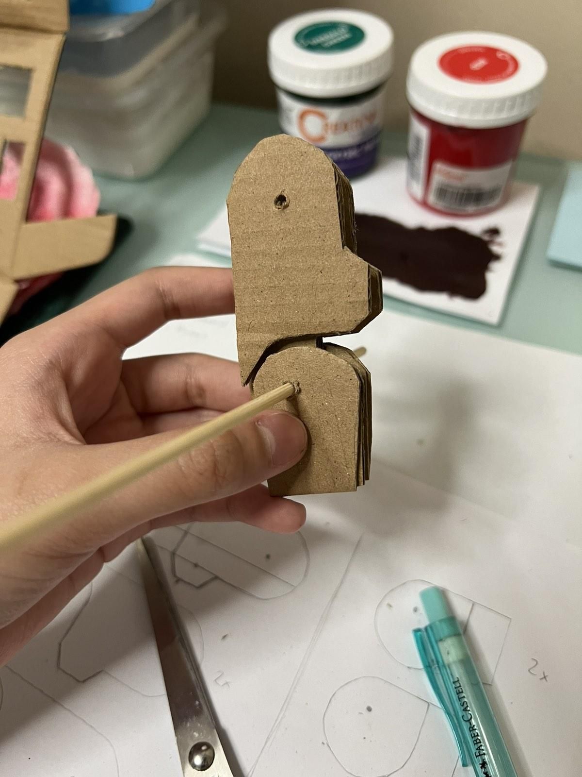 Elastic-Powered Cardboard Mechanical Hand : 7 Steps - Instructables