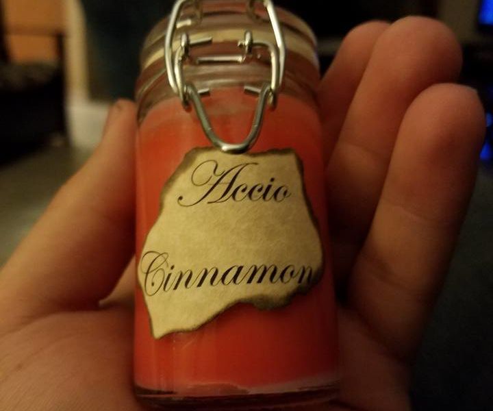 Harry Potter Inspired Accio Candle 