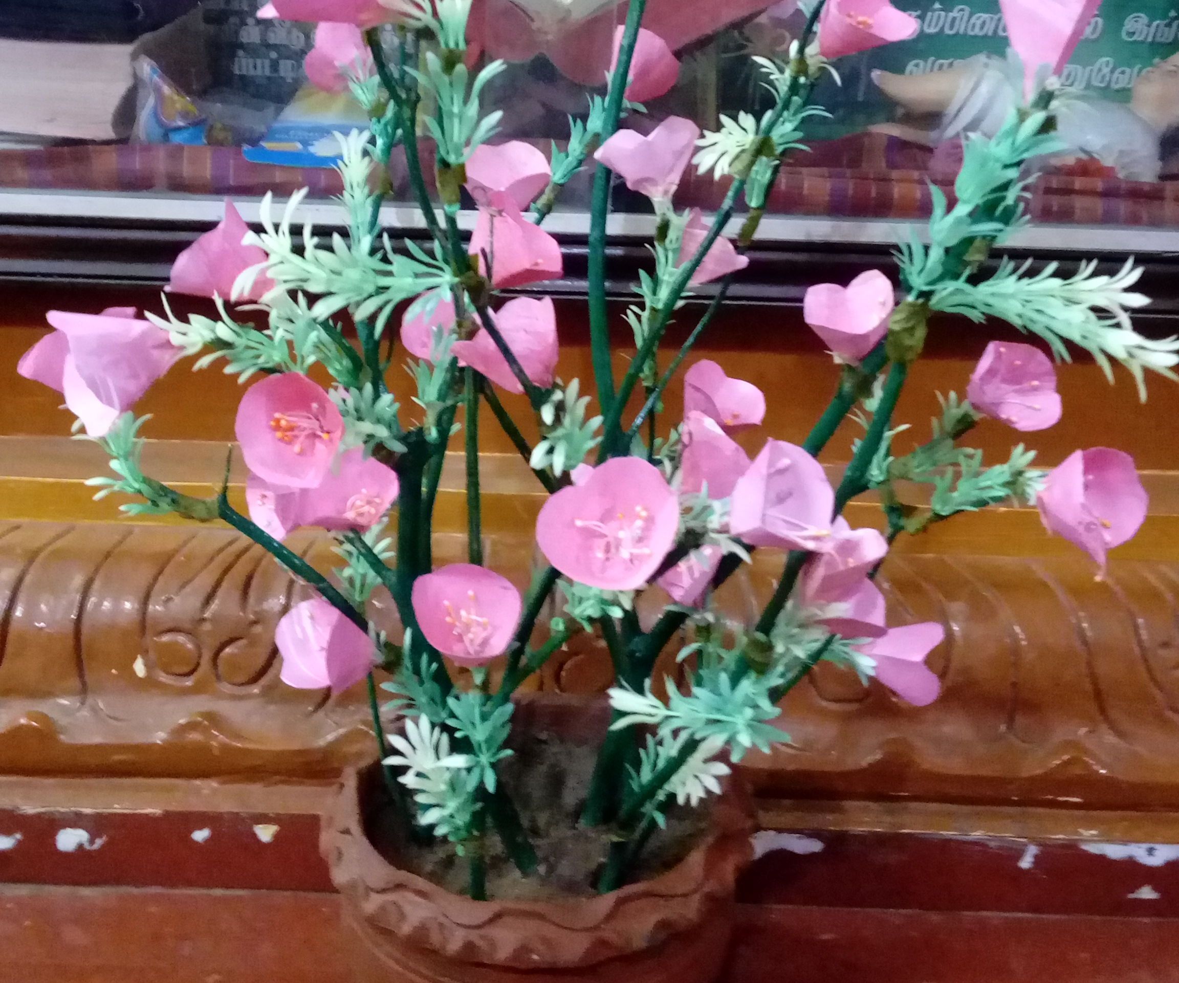 How to Make Artificial Plant With Beautiful Flowers