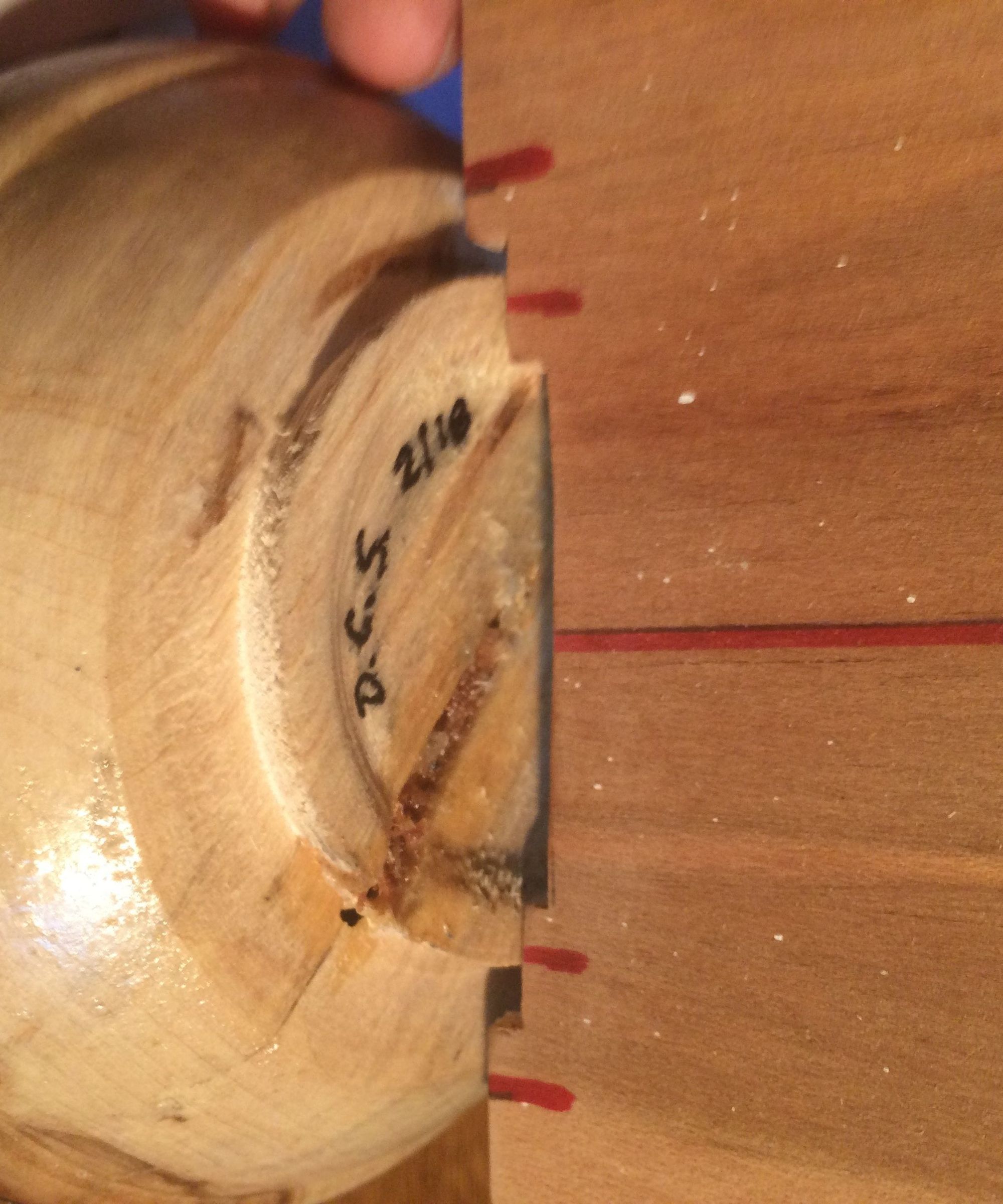 Gage for Wood Lathe Chuck