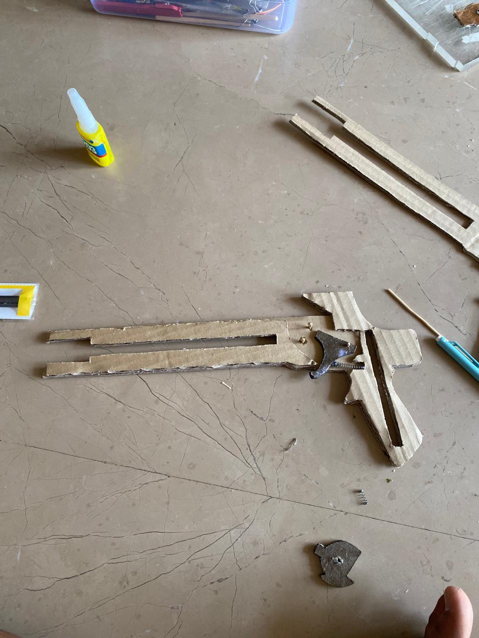 Cut the Bow Handle Body