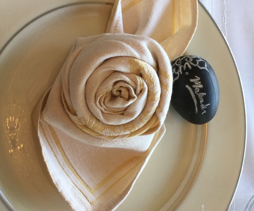 Royal Rose Napkins:Folding Tutorial