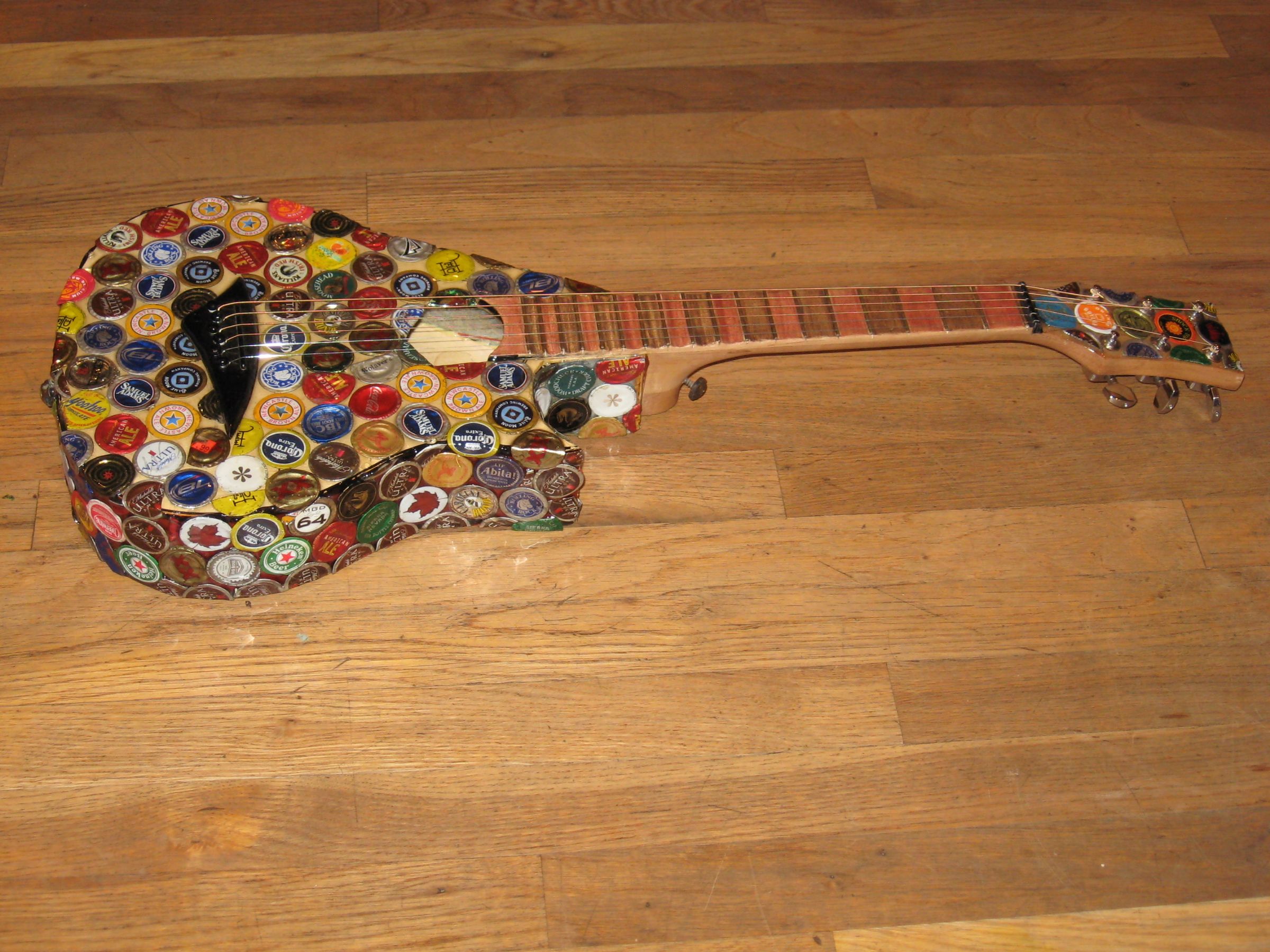 Bottlecap Guitar Mod
