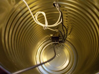 Connect the Negative and Positive to the Female Power Connector