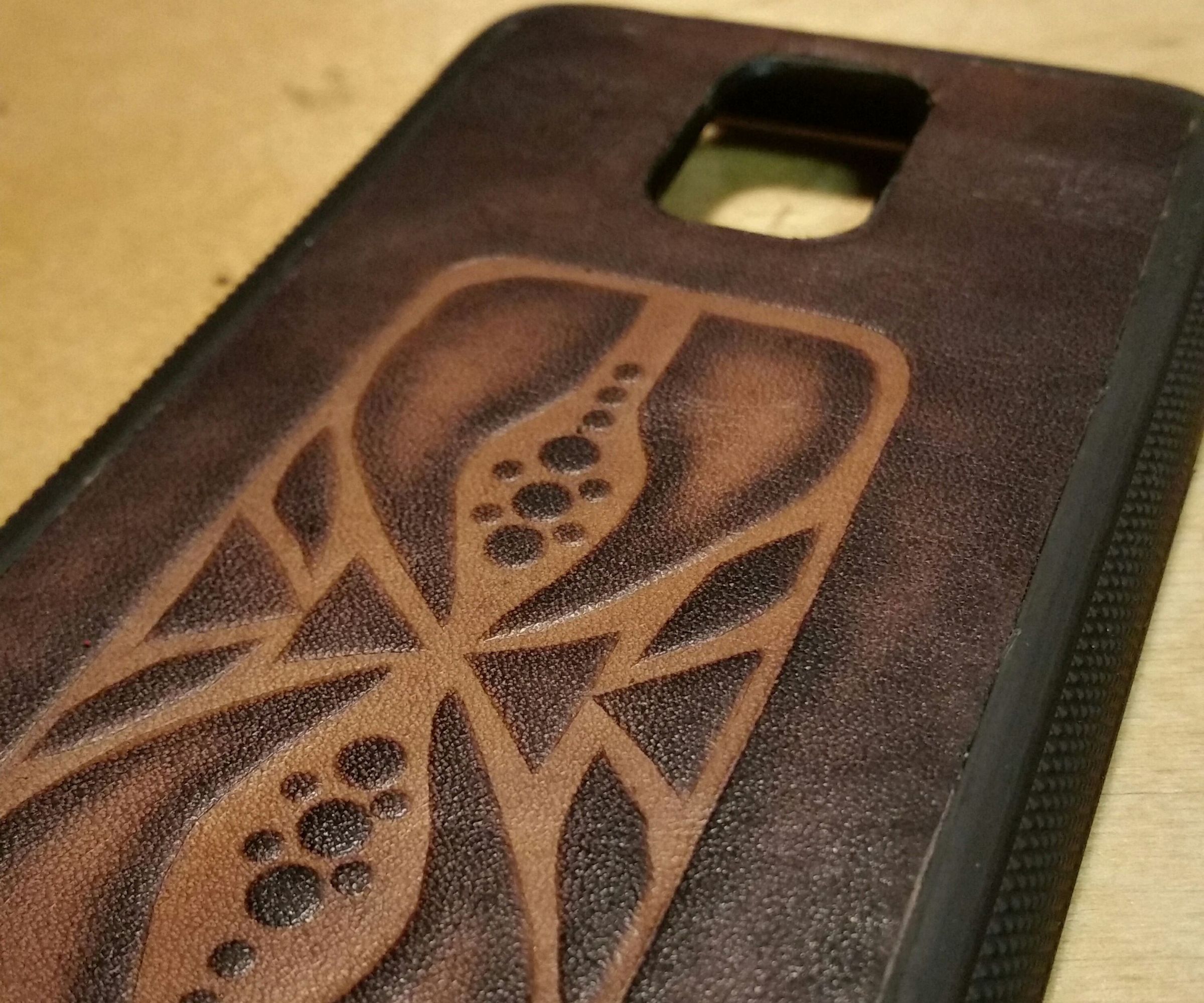 Phone leather case 