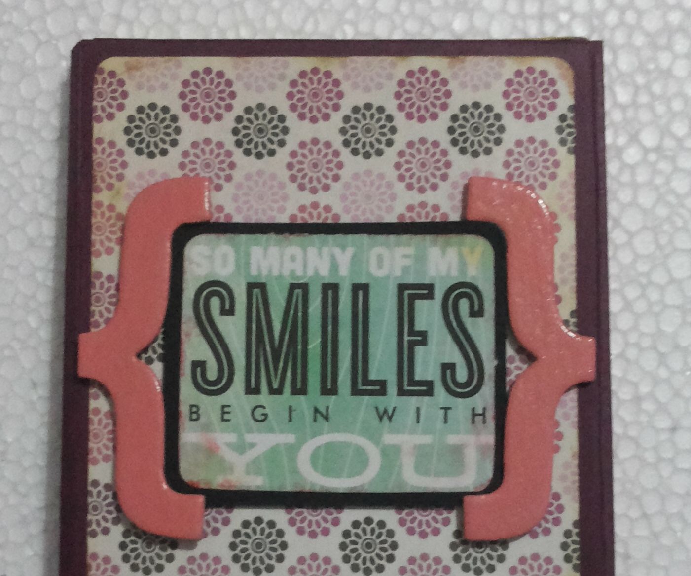 Multi-fold handmade photo album