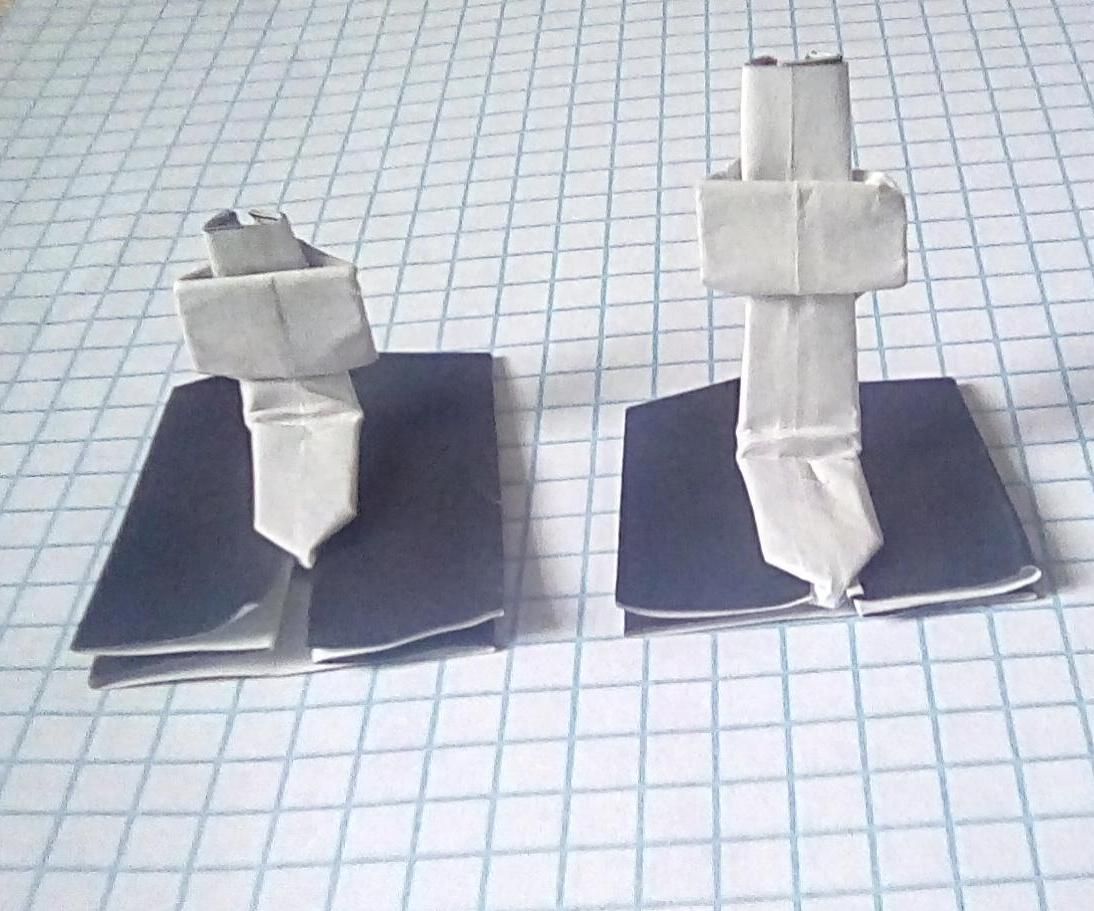Origami Grave Stone (In Loving Memory of Unus Annus)