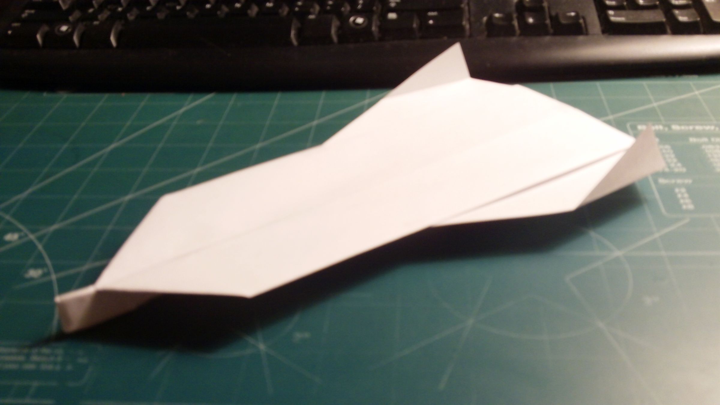 How to Make the Panther Paper Airplane