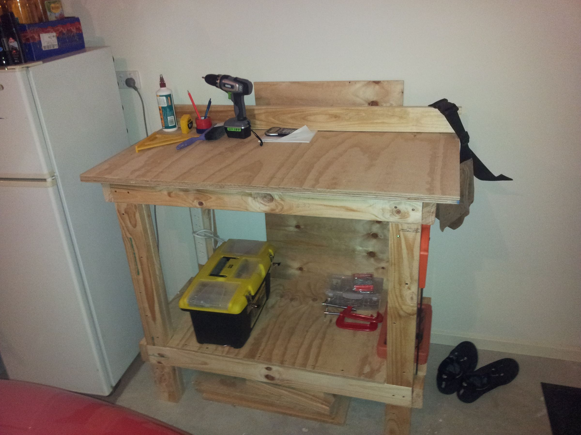 how to make a workbench