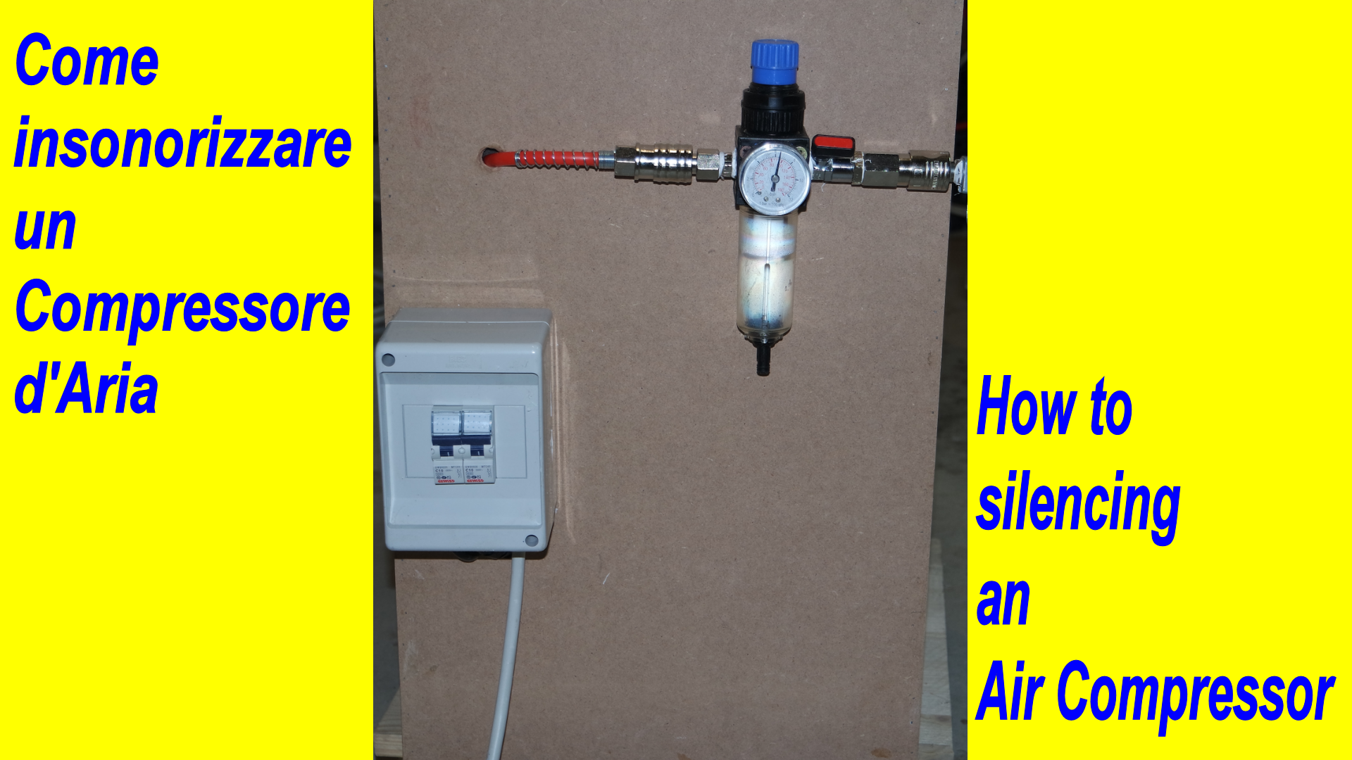 DIY Air Compressor Silencer Box Instructables