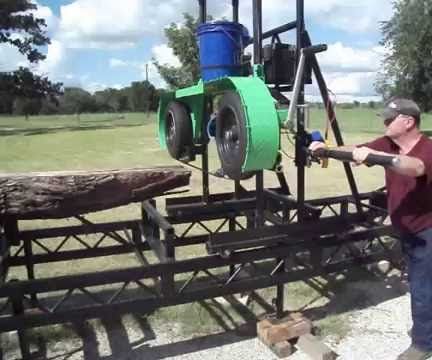 My BIY Band Sawmill & Railbed